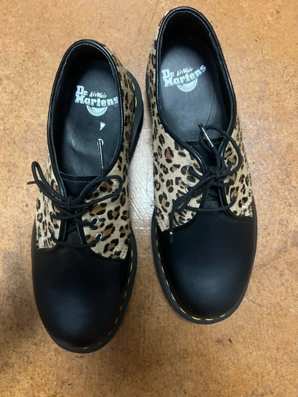 BRAND NEW Leopard Print Doc Martens - Picture 3 of 5